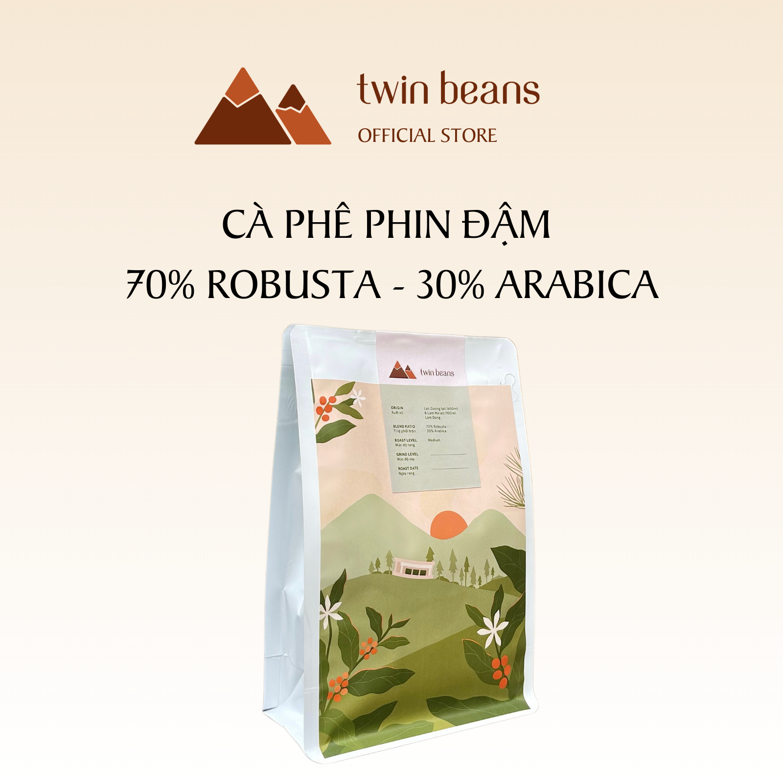 Bold Phin Coffee - 70% Robusta 30% Arabica