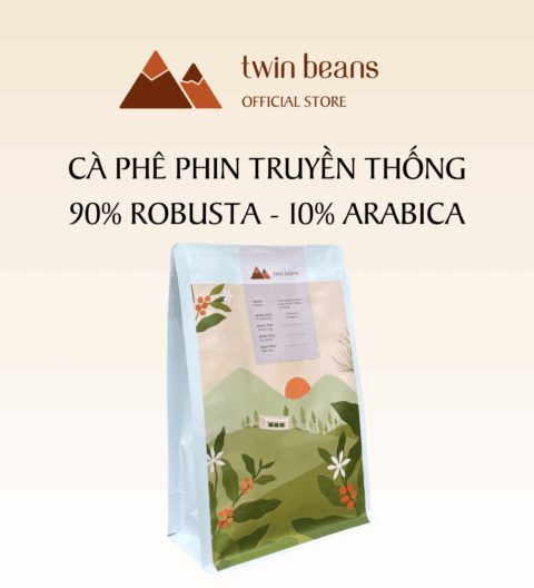 Traditional Vietnamese Phin Coffee - 90% Robusta 10% Arabica